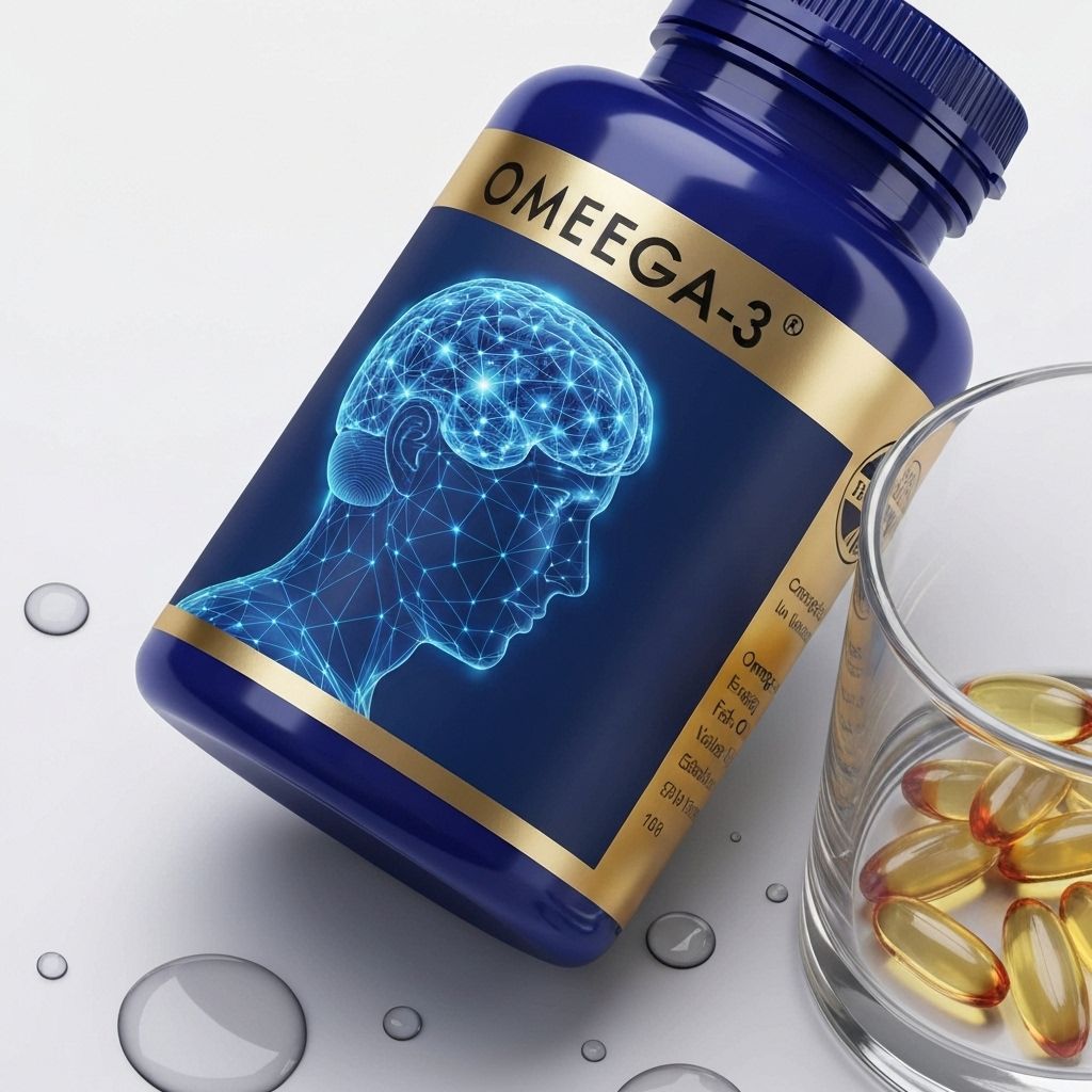 Men's omega-3 fish oil supplement