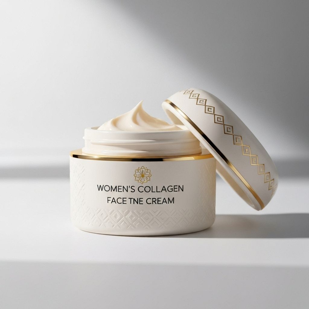 Women's collagen face cream